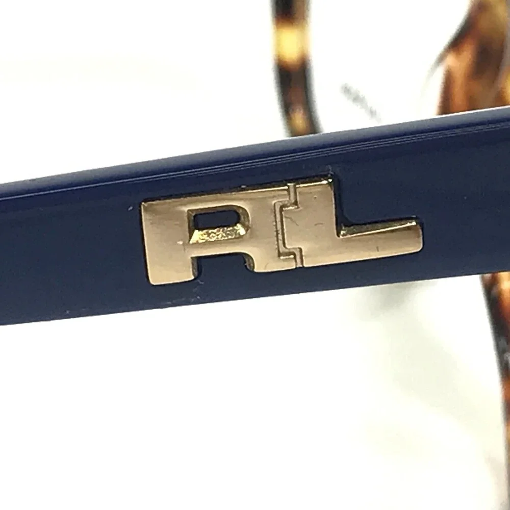 Ralph Lauren Eyeglasses Frames RL6120 5351 Blue White Brown Tortoise 52-16-140